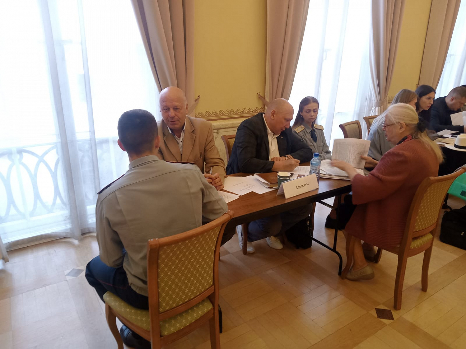 Консультации граждан города и области в здании Главного управления Минюста России в Санкт-Петербурге и Ленинградской области
